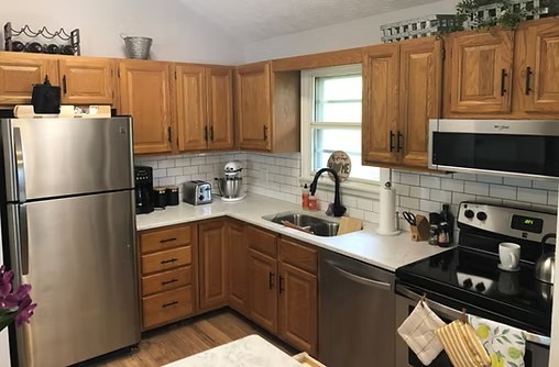 Kitchen before